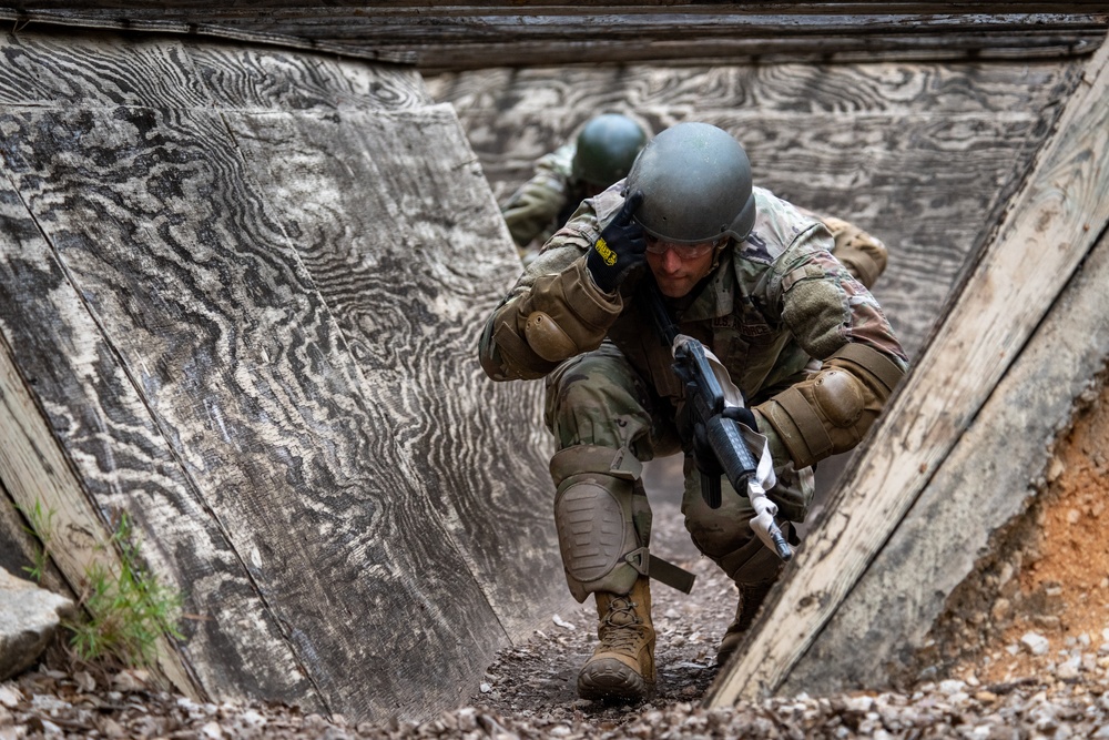 Future Defenders practice tactical skills