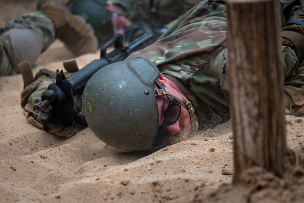 Future Defenders practice tactical skills