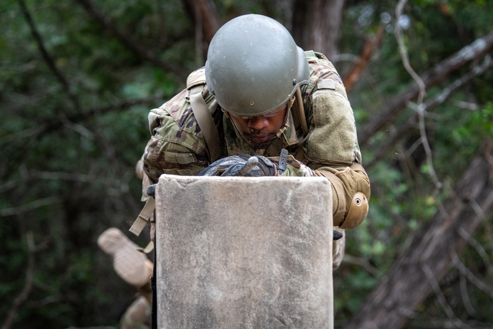 Future Defenders practice tactical skills