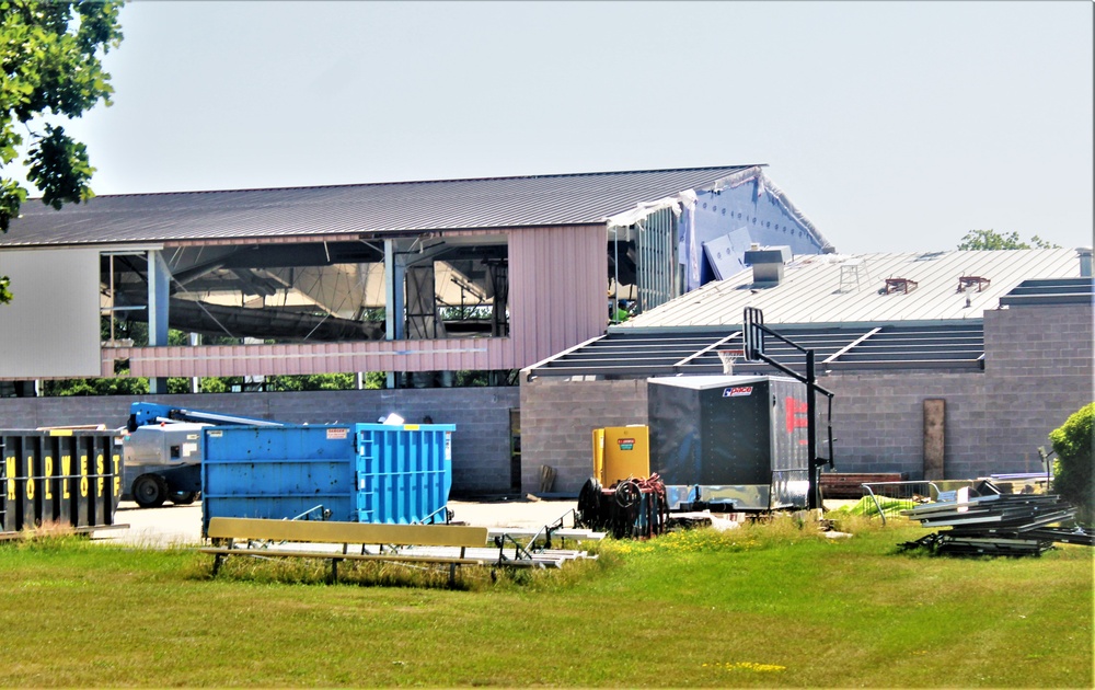 Renovation of Fort McCoy's Rumpel Fitness Center