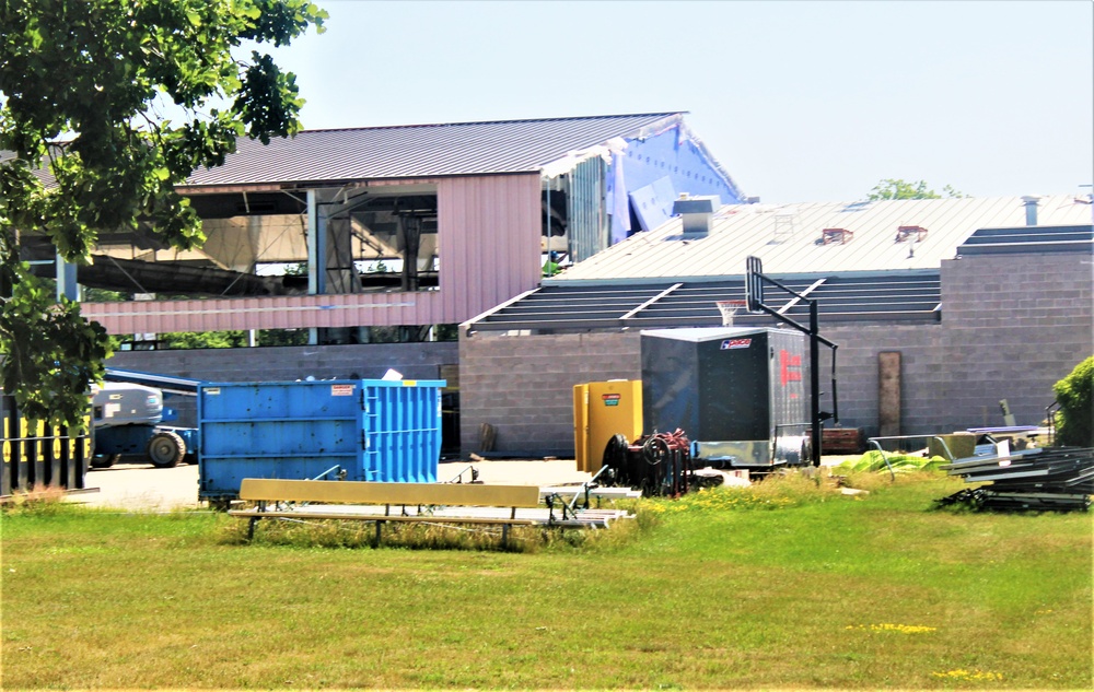 Renovation of Fort McCoy's Rumpel Fitness Center