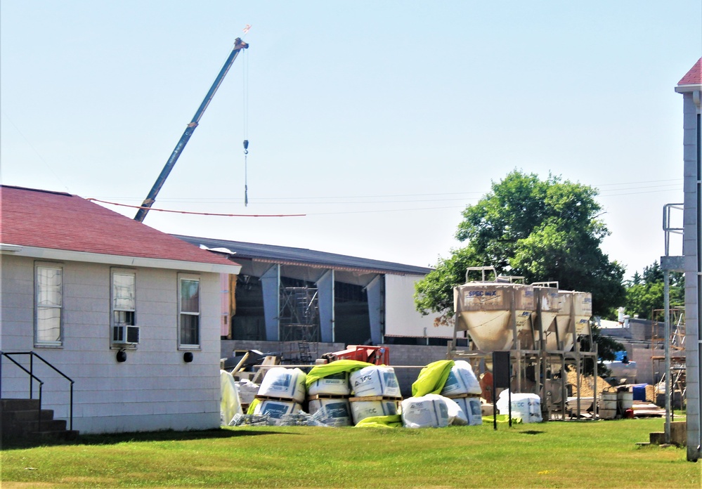 Renovation of Fort McCoy's Rumpel Fitness Center