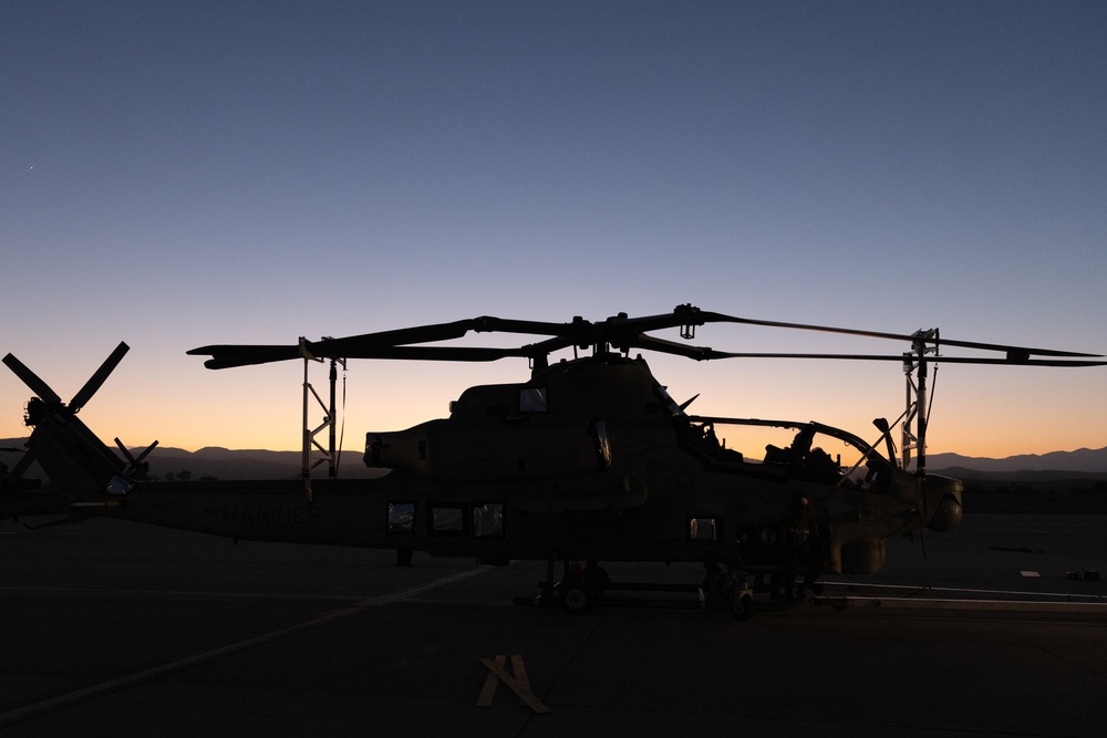 HMLA-367 Loads Aircraft on to C5