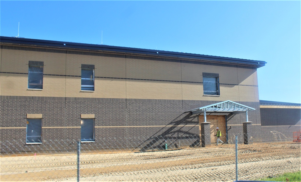 July 2023 construction operations of $11.96 million transient training brigade headquarters at Fort McCoy
