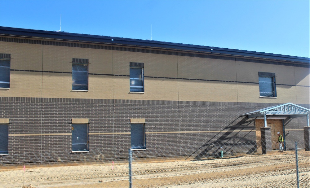 July 2023 construction operations of $11.96 million transient training brigade headquarters at Fort McCoy