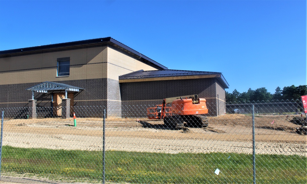 July 2023 construction operations of $11.96 million transient training brigade headquarters at Fort McCoy