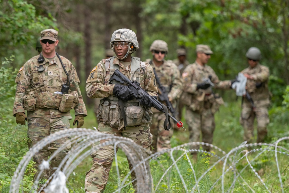 WAREX 87-23-01 training at Fort McCoy