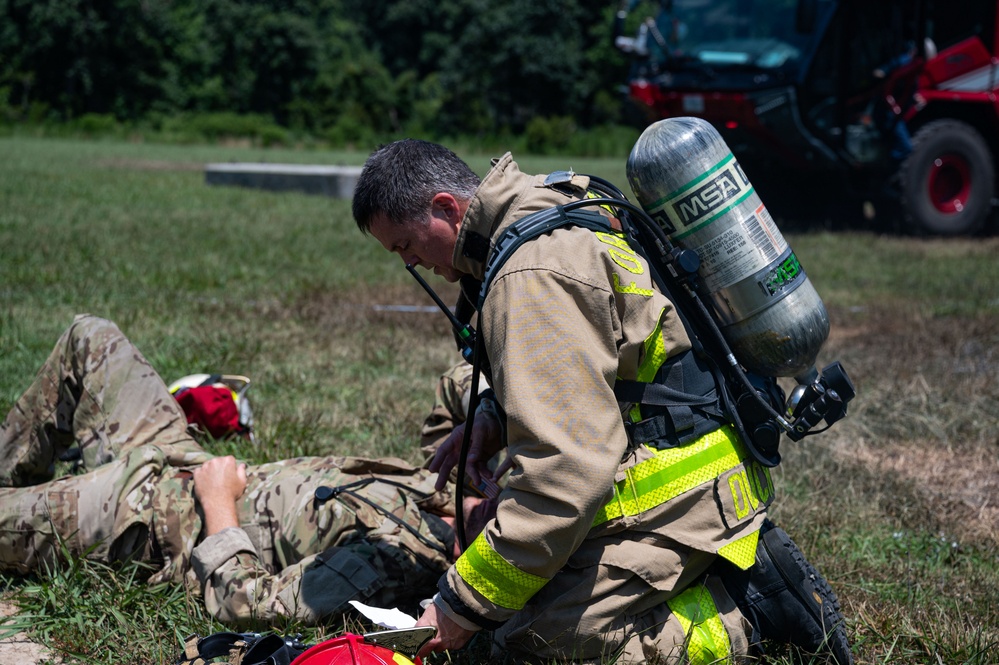 Ft. Eustis Aircraft Mishap Exercise