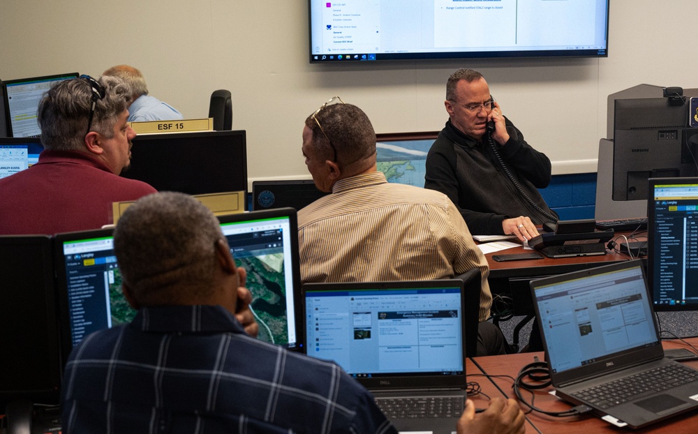 Ft. Eustis Aircraft Mishap Exercise