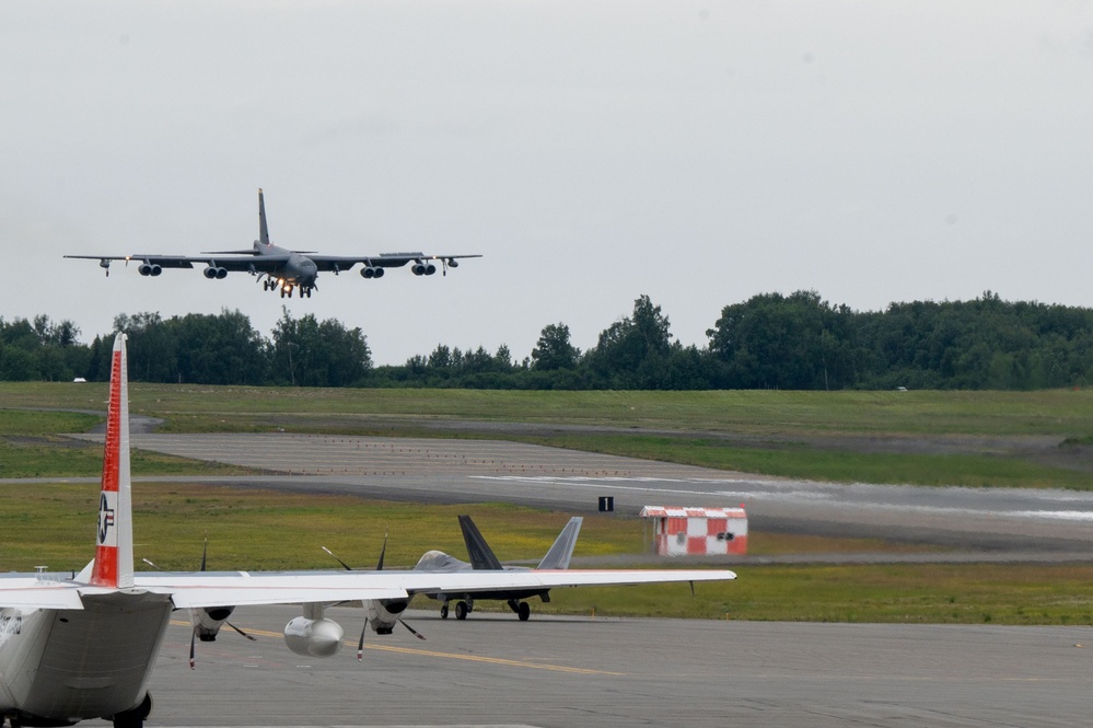 B-52s in JBER: Arrival