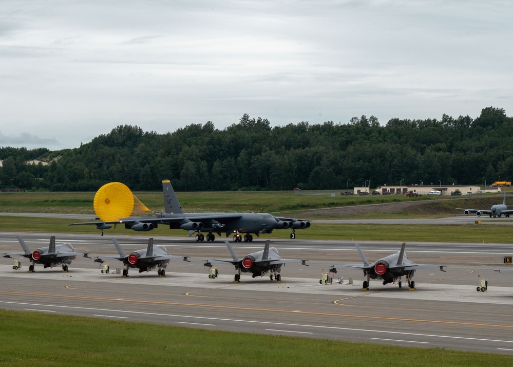 B-52s in JBER: Arrival