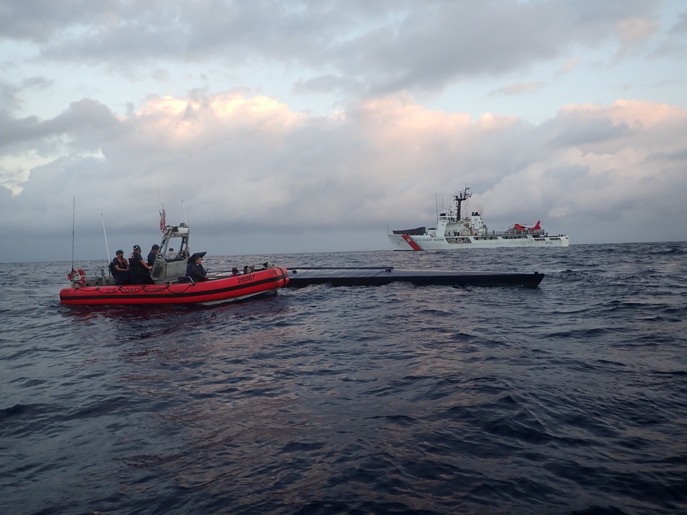 U.S. Coast Guard Cutter Steadfast conducts counternarcotics patrol