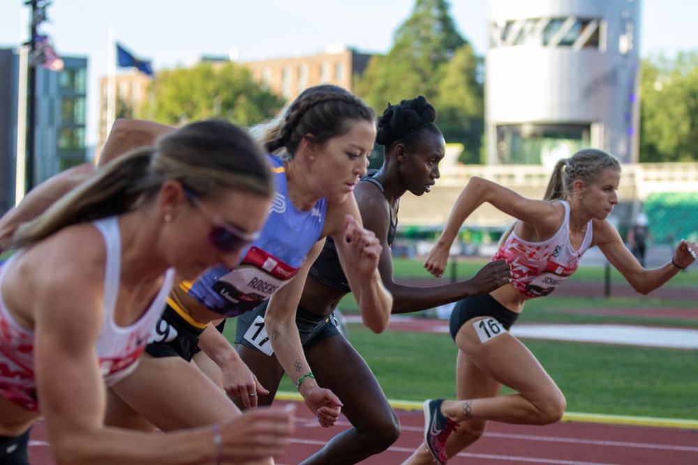 DVIDS Images Army Soldierathletes compete at USA Track and Field