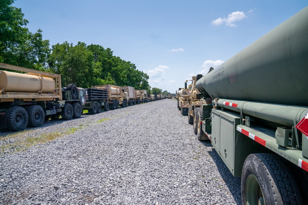 252nd Quartermaster Co. Redeployment Railhead Operations