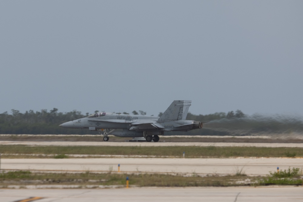 VMFA(AW)-224 in Key West