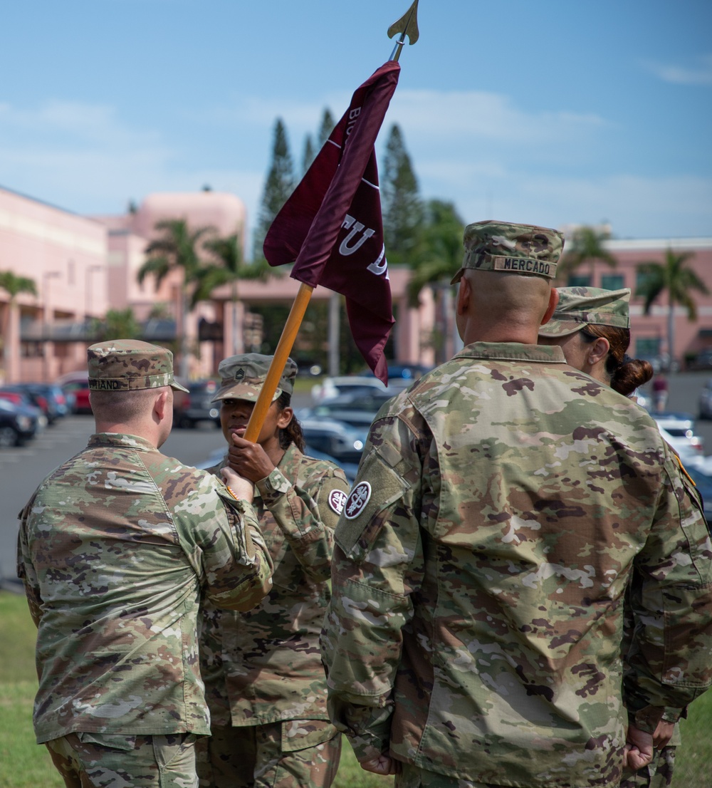 Tripler Army Medical Center Student Detachment Change of Responsibility