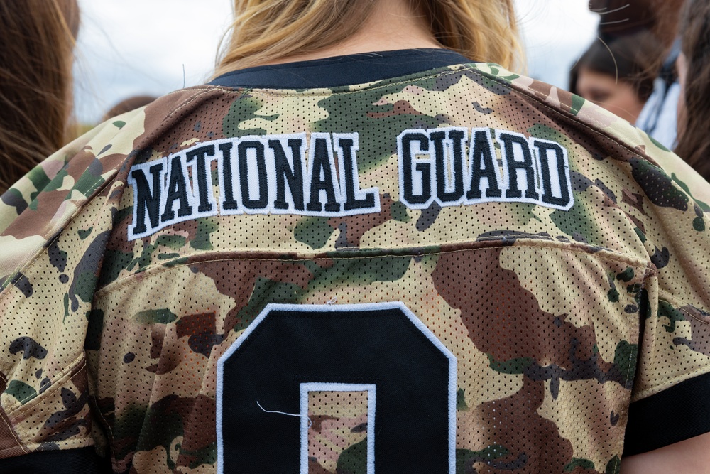 Connecticut Army National Guard aids in creation of CT's first high school girls flag