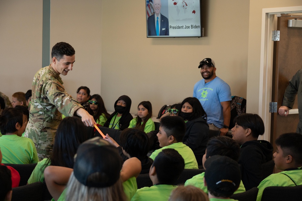 The Next Generation: Mountain View Students Visit 129th Rescue Wing