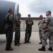 KC-135 aircrew meet representatives of New York State Civil Air Patrol