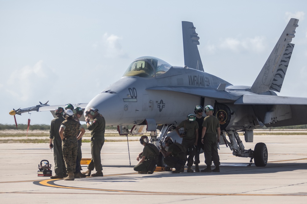 VMFA(AW)-224 in Key West