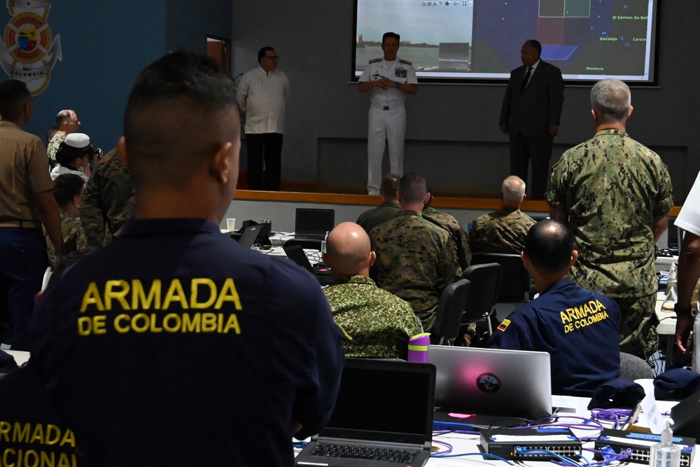 U.S. Secretary of the Navy visits UNITAS LXIV