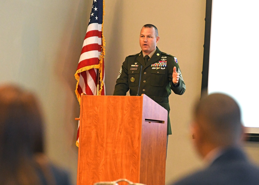 AMCOM CSM speaks to JROTC/ROTC instructors, ‘What you are doing is impactful’