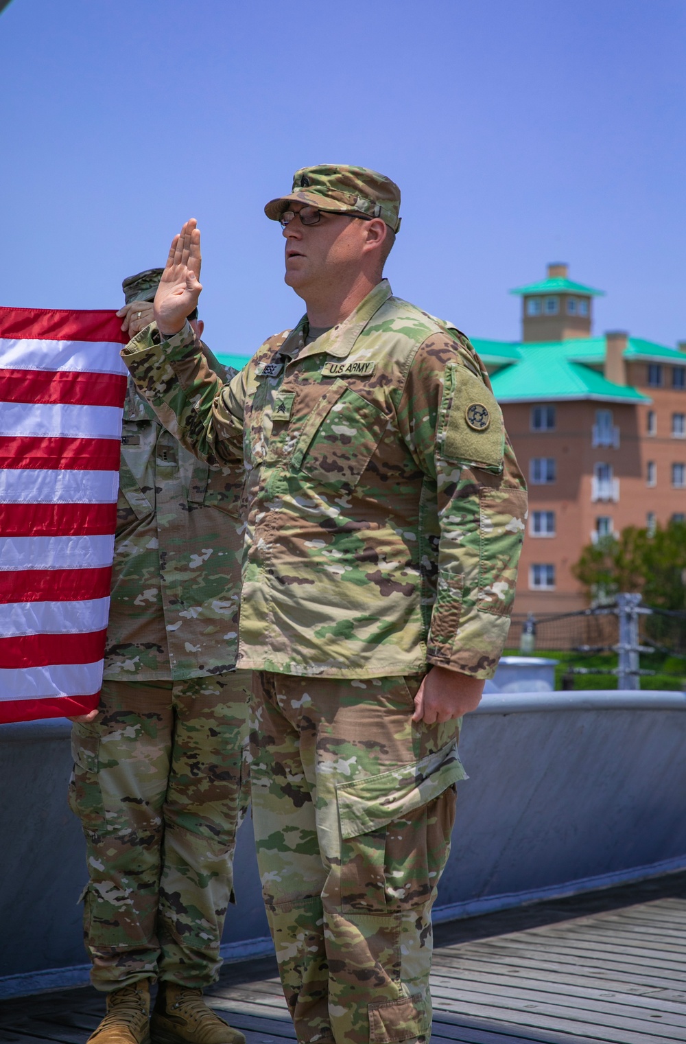 A Living Legacy: Reenlistment Aboard the USS Wisconsin