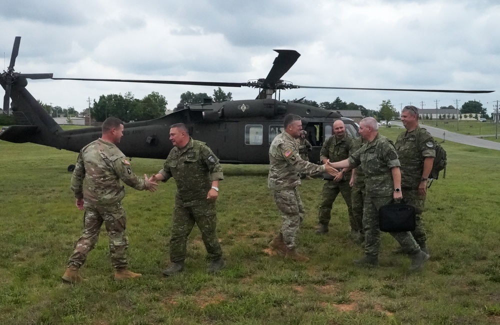 Gen. Zmeko visits Fort Campbell