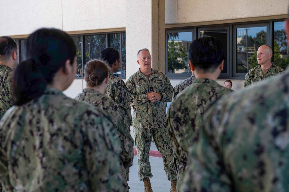 Acting Surgeon General Visits People, Platforms in San Diego Area