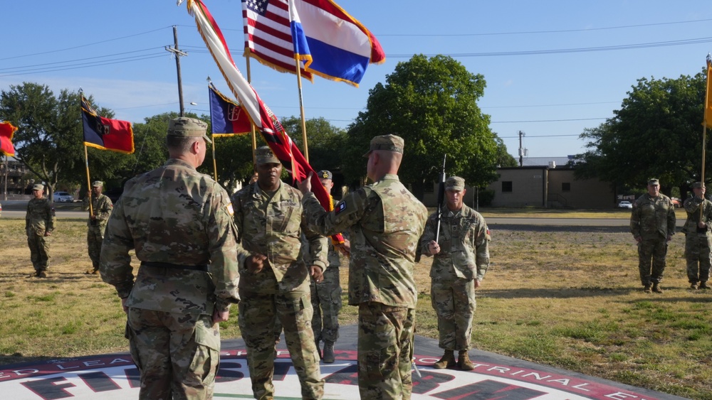 Command Sgt. Maj. William A. Justice Relinquishment of Responsibilities Ceremony