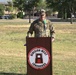 Command Sgt. Maj. William A. Justice Relinquishment of Responsibilities Ceremony