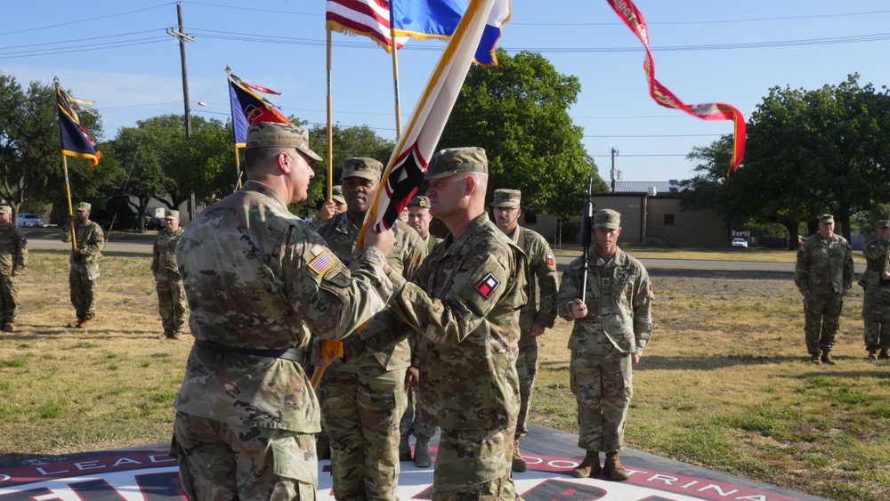 Command Sgt. Maj. William A. Justice Relinquishment of Responsibilities Ceremony