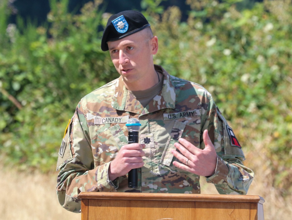 Lt.Col. Beard relinquishes command of 3-364th BEB