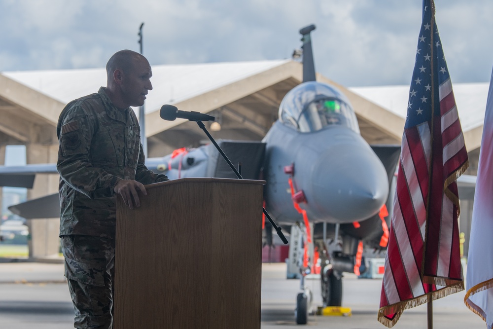 18th MXG Change of Command