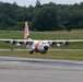 Coast Guard HC-130 Hercules lands at JBER