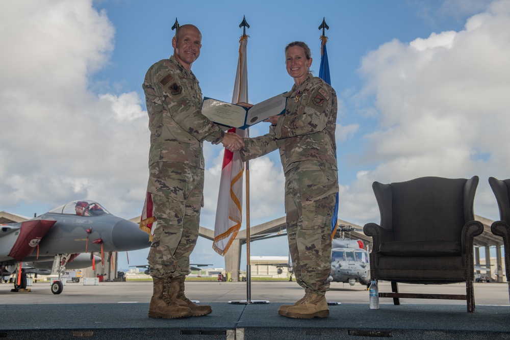 18th MXG Change of Command