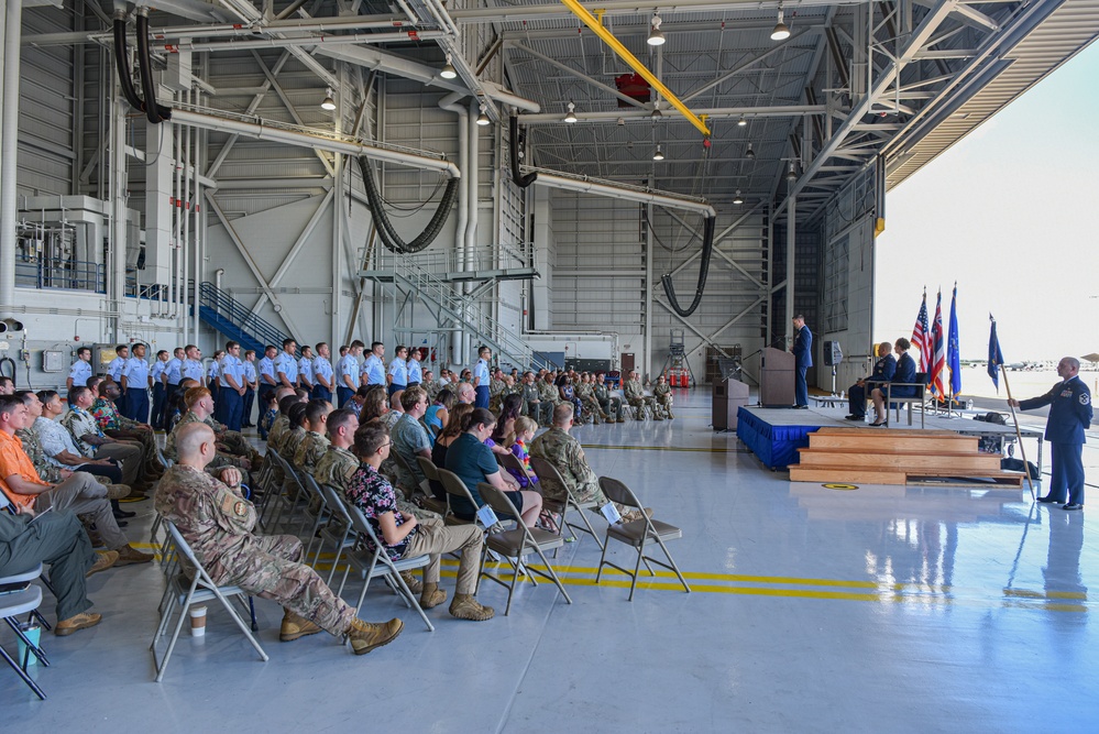 15th Aircraft Maintenance Squadron Change of Command