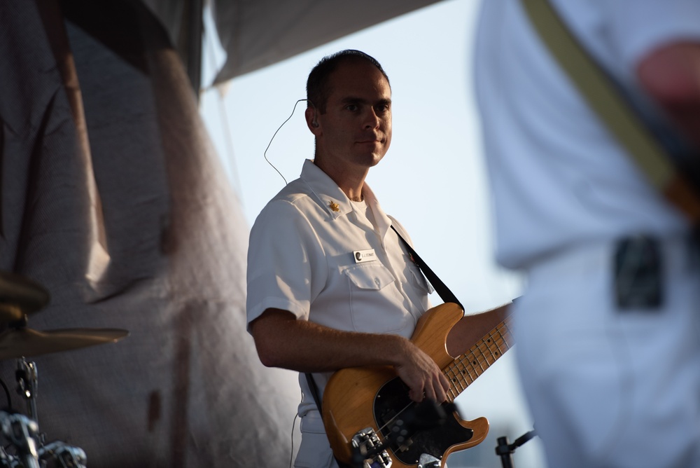 U.S. Navy Band Country Current performs at Yards Park