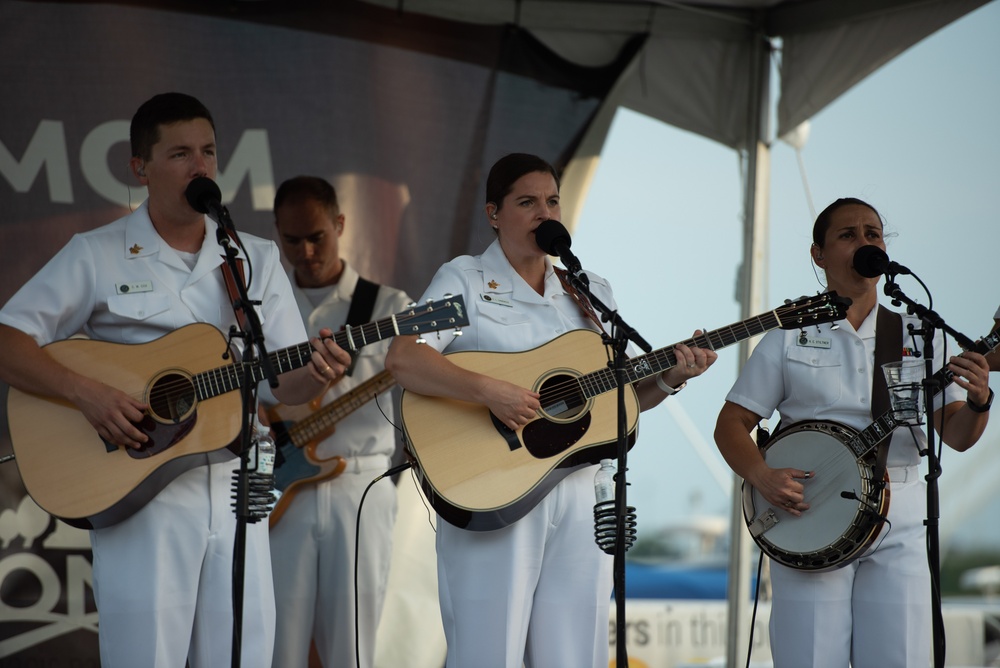 U.S. Navy Band Country Current performs at Yards Park