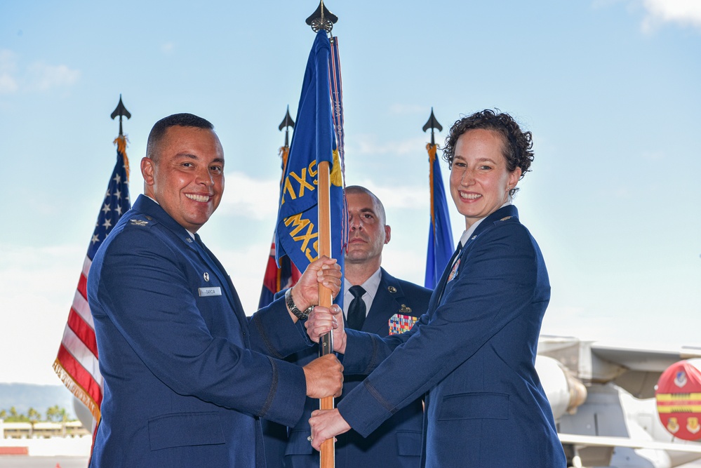 15th Aircraft Maintenance Squadron Change of Command