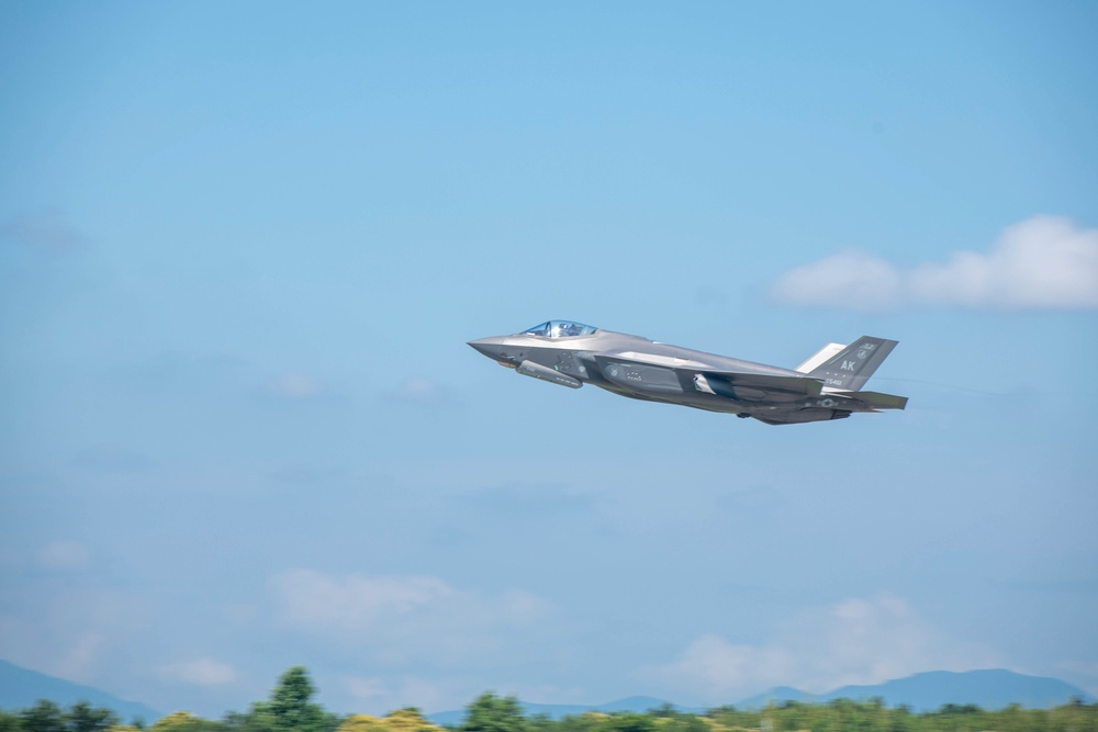 USAF, JASDF Launch F-35s ISO NE23-2