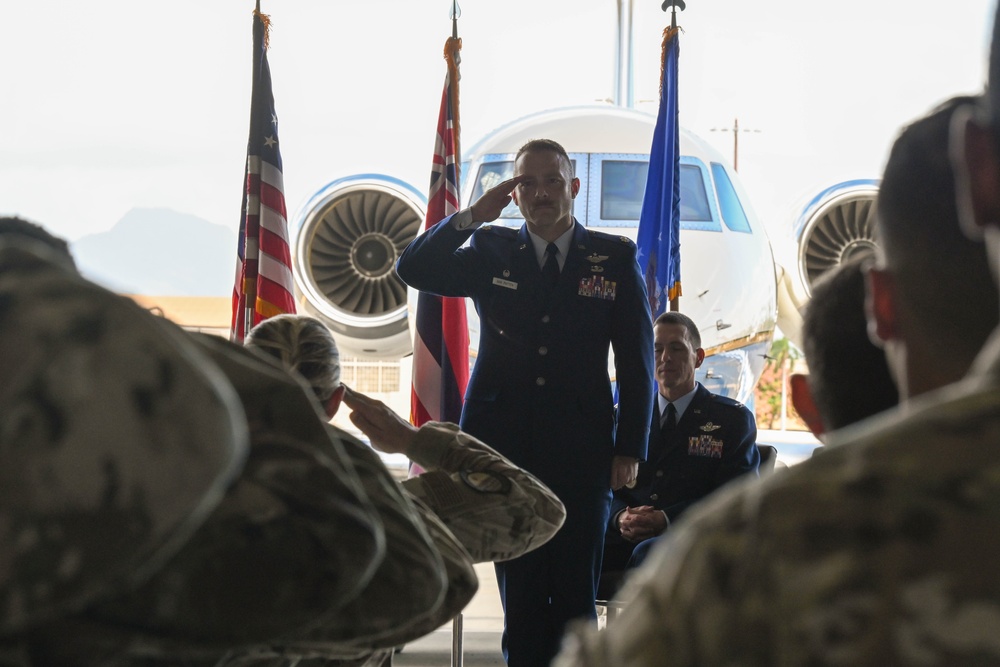 15th OSS change of command