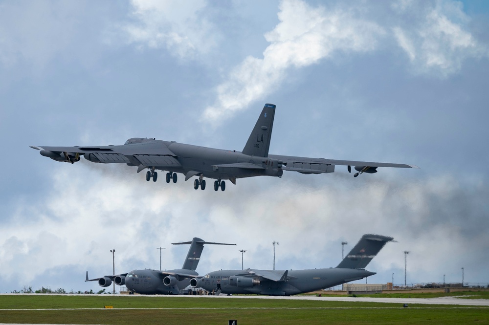 Barksdale participates in Bomber Task Force Mission in Indo-Pacific region