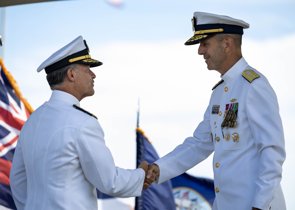 Joint Interagency Task Force West Change of Command 2023