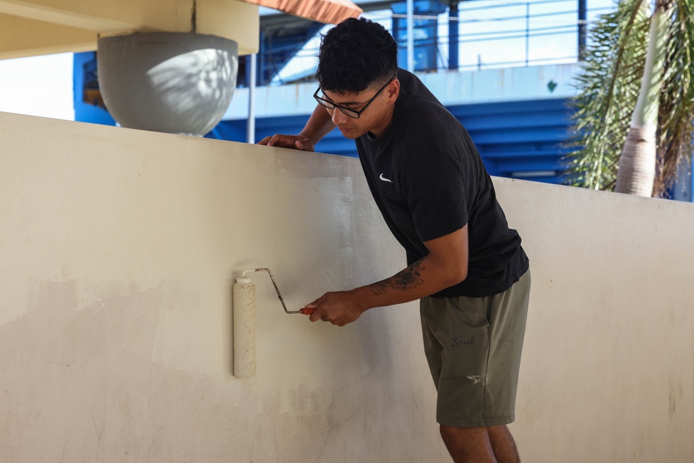 Camp Blaz Marines Prepare Chamorro Village For Guam Liberation Day