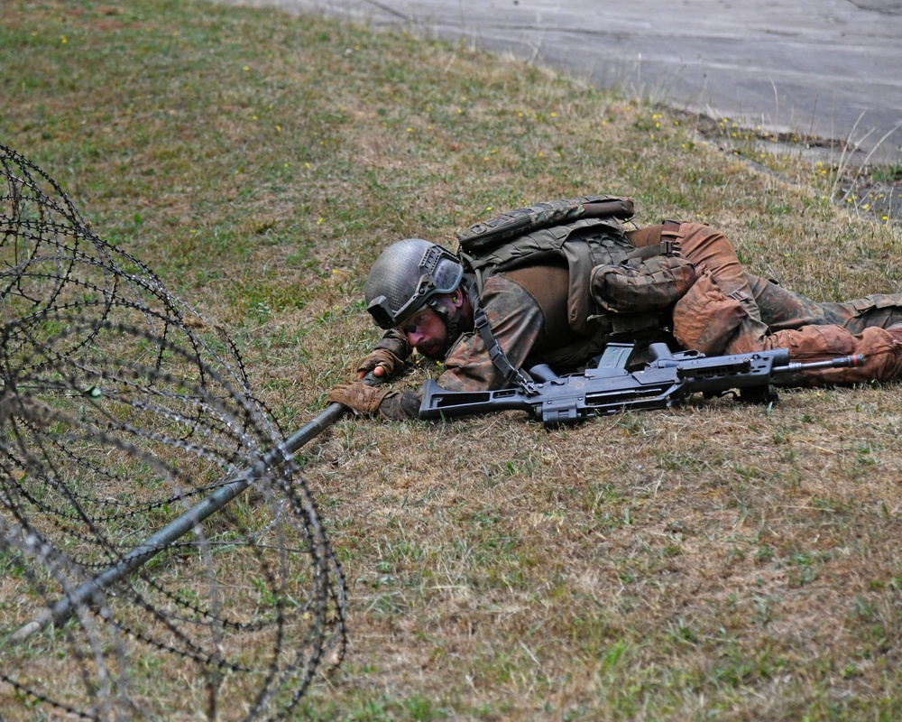 “Glueck ab” German Paratroopers in Baumholder