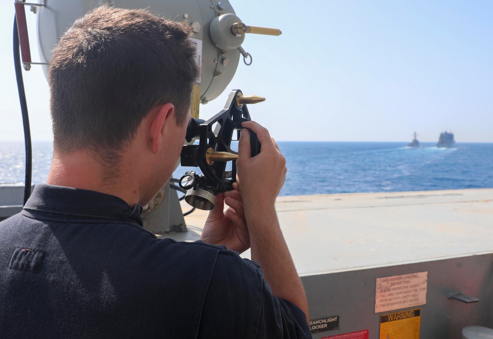 USS Paul Ignatius Underway Replenishment