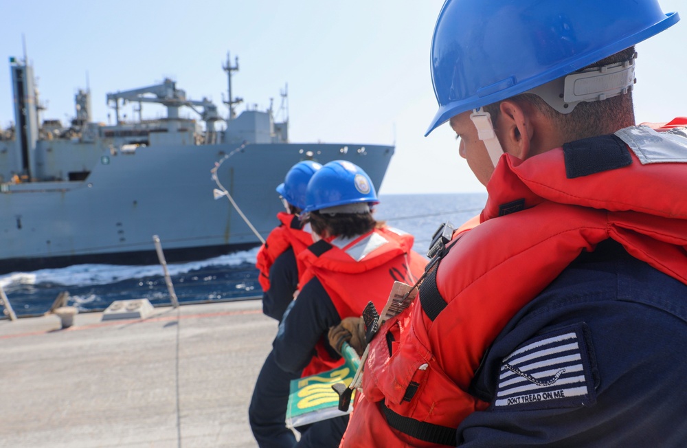 USS Paul Ignatius Underway Replenishment