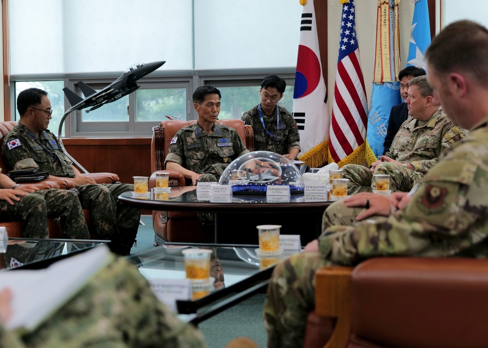 Republic of Korea Air Force and U.S. Special Operations Leaders Reflect on Decades-long Alliance