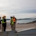 U.S. Army Col. Mary Martinez, exercise director for Hanuman Guardian 2023, receives mission reports from operations leadership during a site visit at the Port of Sattahip